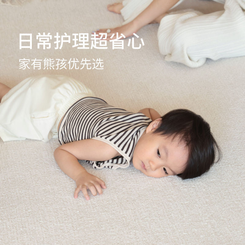 1.6x2.3m 黑科技奶油风防水防污耐脏免洗可擦地毯Rug