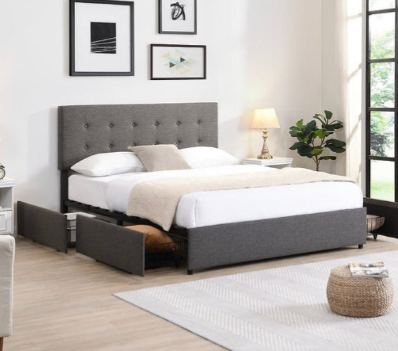 Features 4 Pull-Out Wire Mesh Storage Drawersji