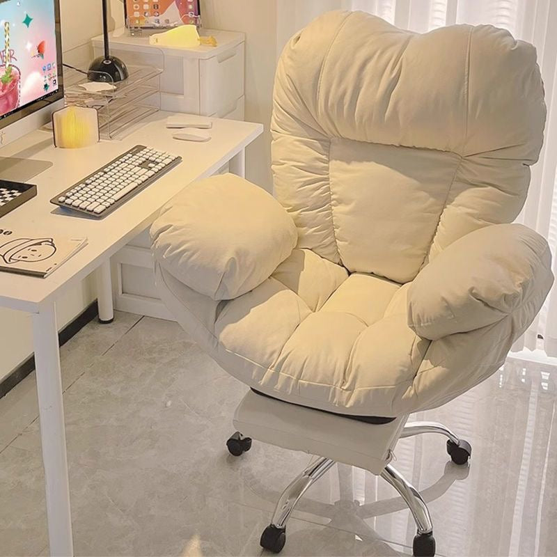 猫爪皮可躺网红泡芙椅office chair