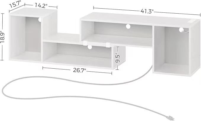 LED 灯可拉伸电视柜tv stand