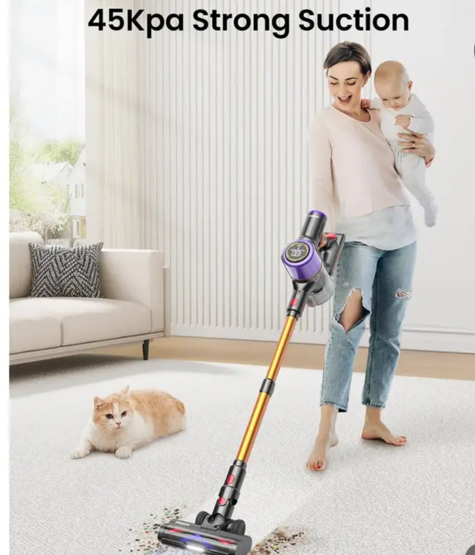 Cordless Vacuum Cleaner 550W 45Kpa Vacuum Cleaners吸尘器