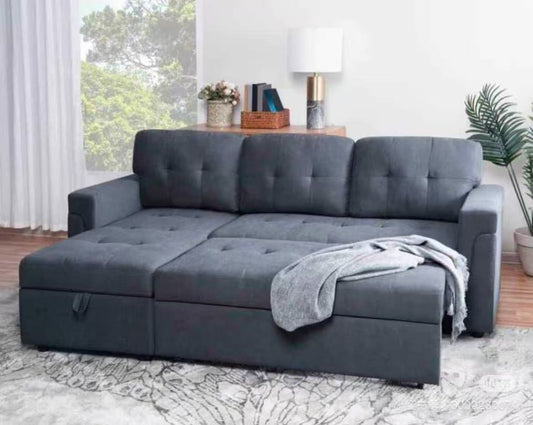 2.2m轻奢L型沙发床（可充电）