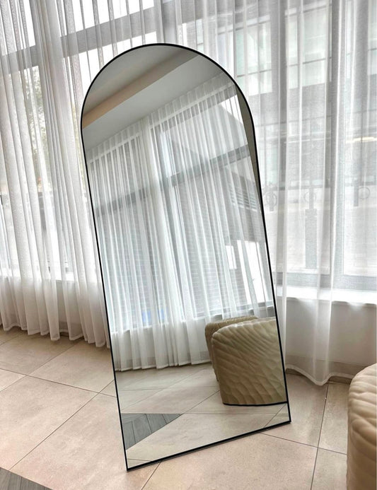 71"×30"Smooth Arched Top Mirror