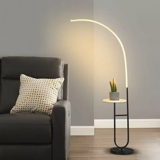 大理石钓鱼落地灯lamp