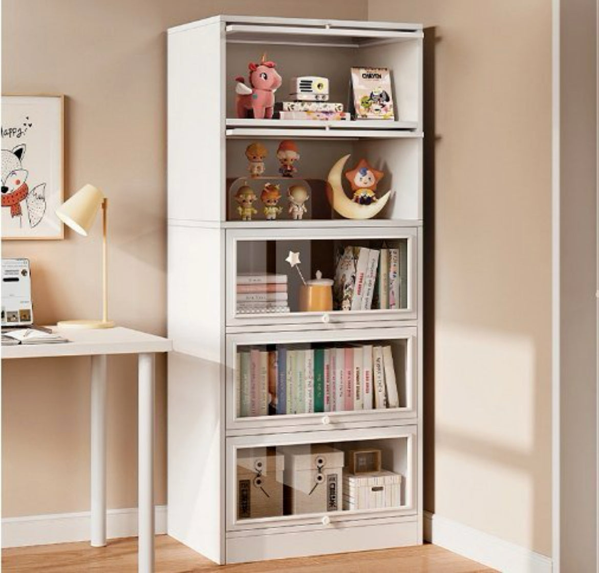 Dustproof Glass Door Bookshelf书柜