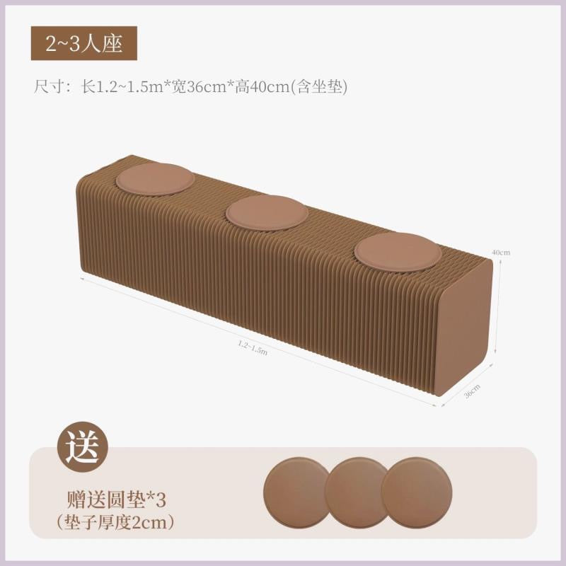超级节省空间的风琴长凳（送皮垫）