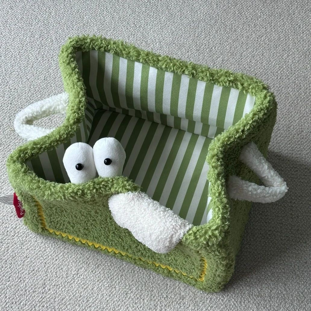 40*30*25cm 大号小怪兽毛绒收纳框