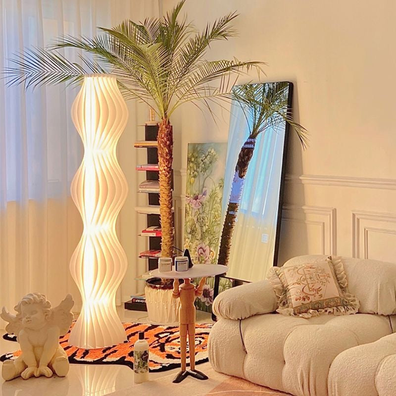 19片三色光网红草裙灯lamp