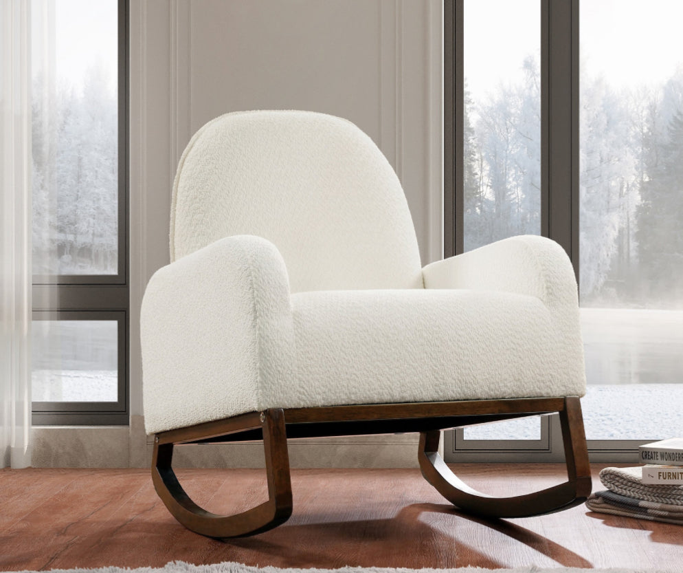 cream Rocking Chair