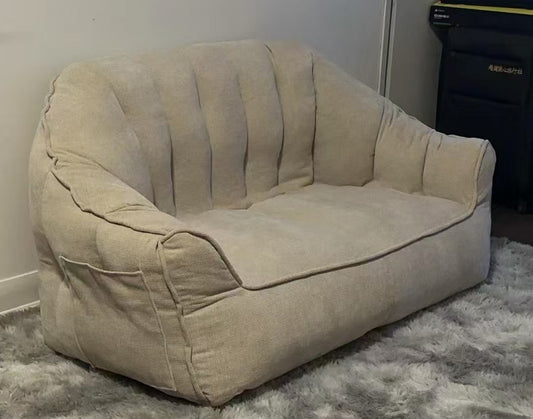 Khaki double size beanbag