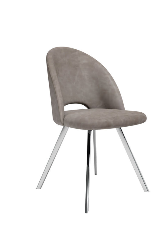 Modern Soft Grey PU 皮椅