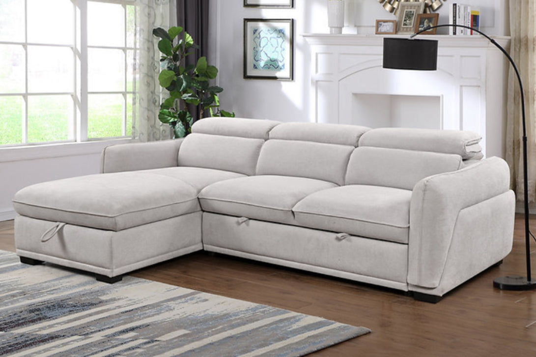 Large Lift Up Storage Compartment Sofa Bed Sectional