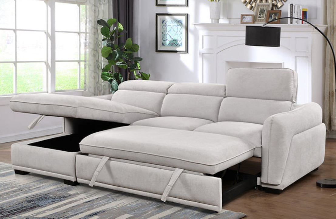 Large Lift Up Storage Compartment Sofa Bed Sectional