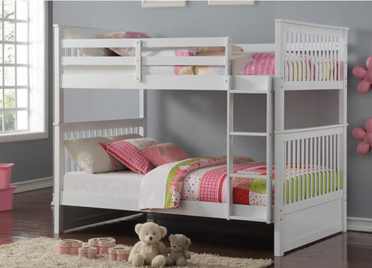 B-123-EX Double/Double Bunk Bed