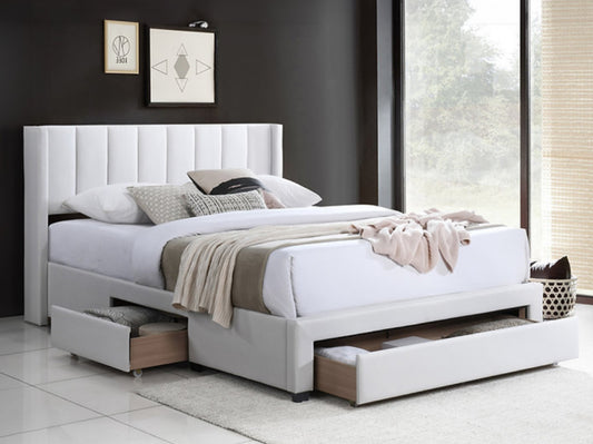 Transitional Style 3 Storages Bed frame