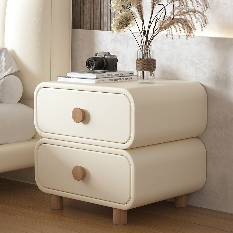 50cm bedside table nightstand奶油床头柜