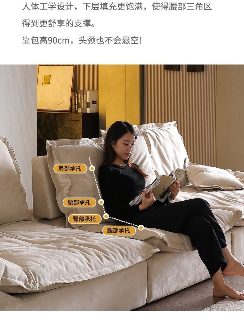 2.4m可移动靠背帆船沙发