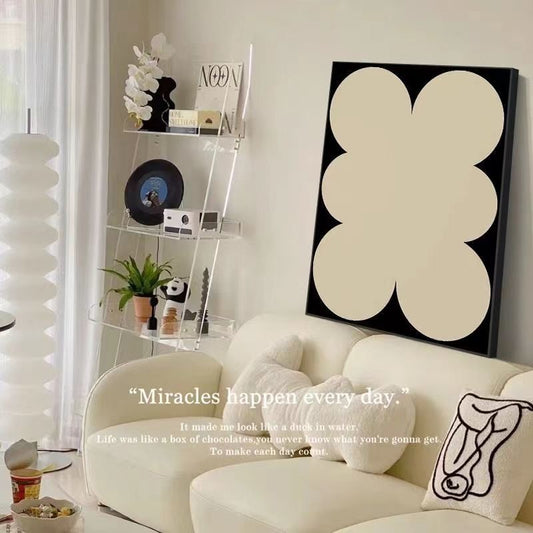 60*80cm 几何铝合金边框插画