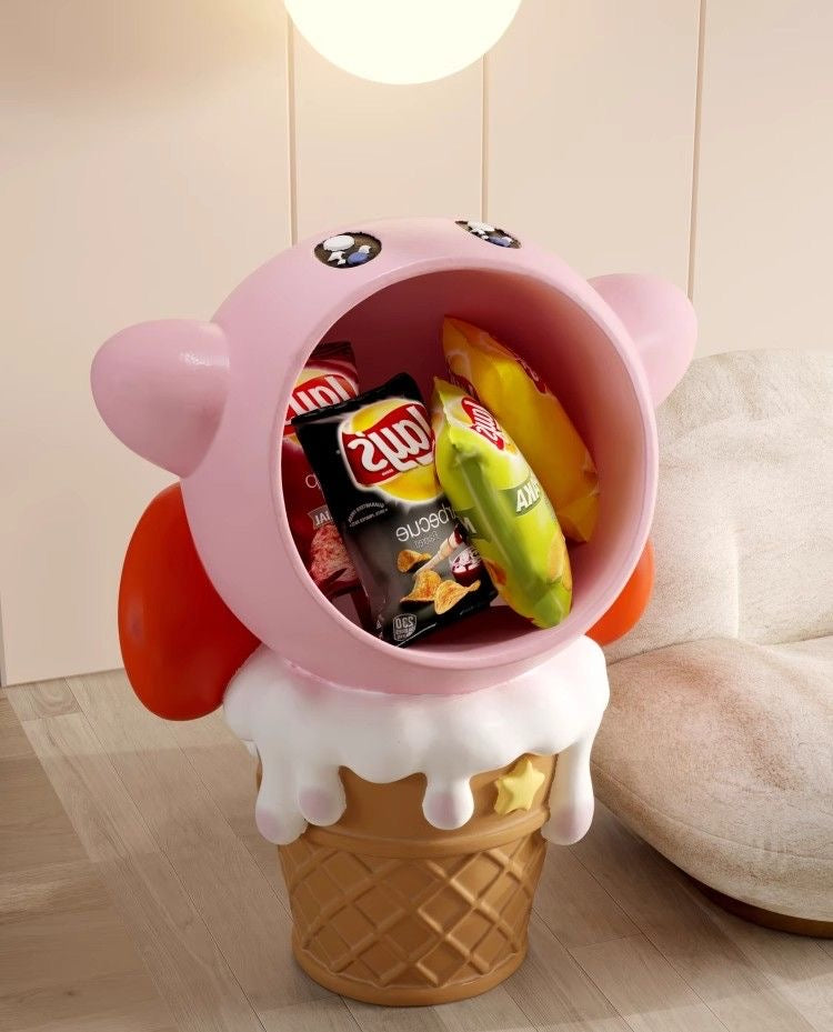 星之卡比冰淇淋零食收纳置物架