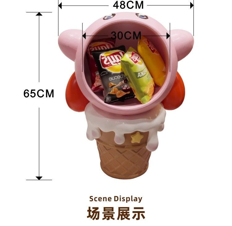 星之卡比冰淇淋零食收纳置物架