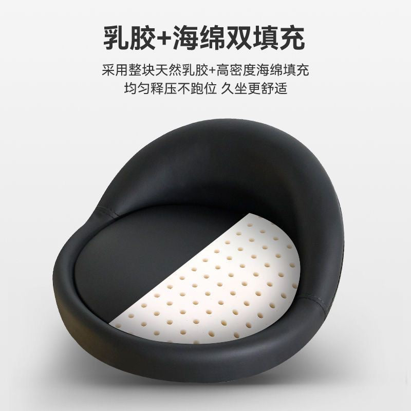pu皮吧台皮黑椅/把