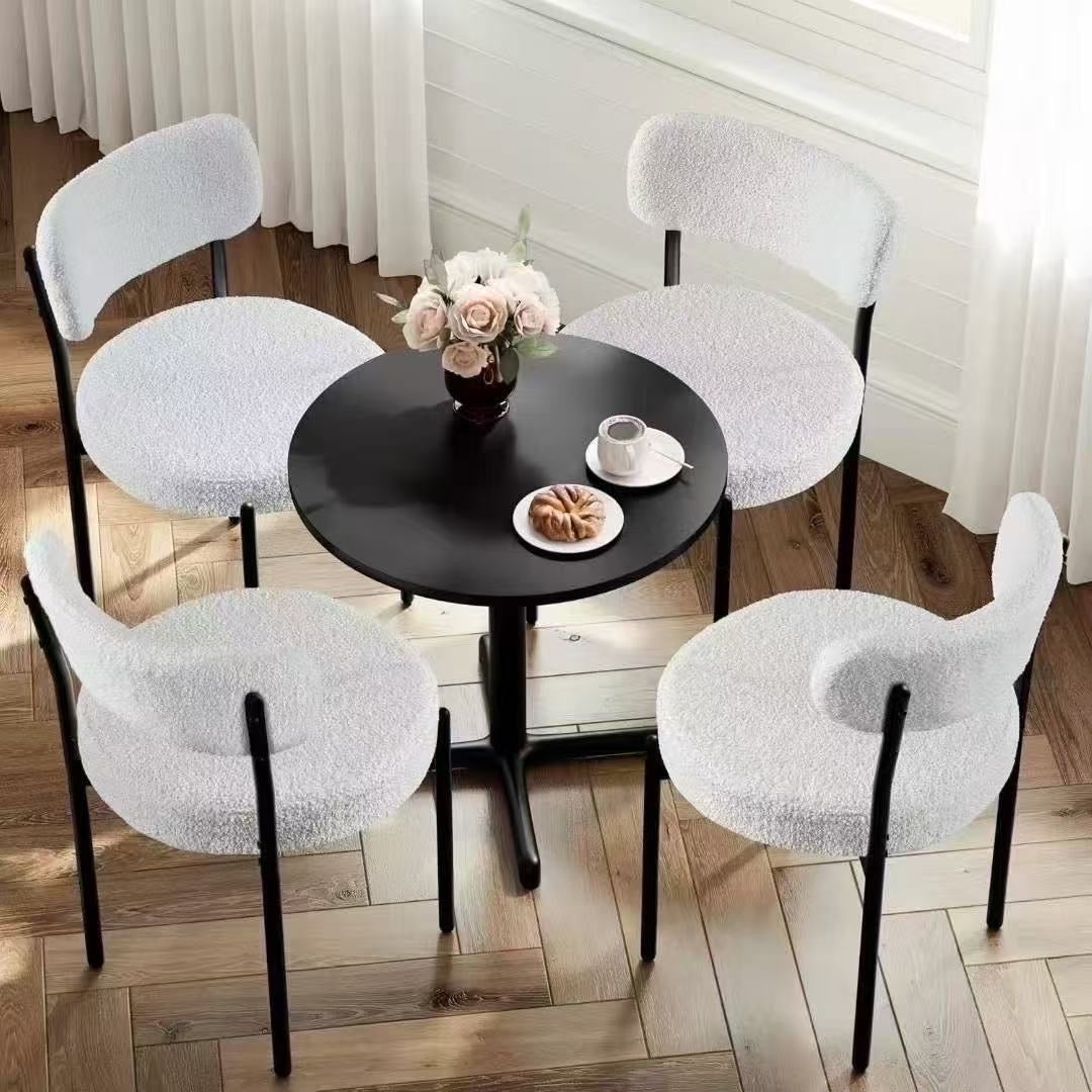 羊羔绒奶油椅/把