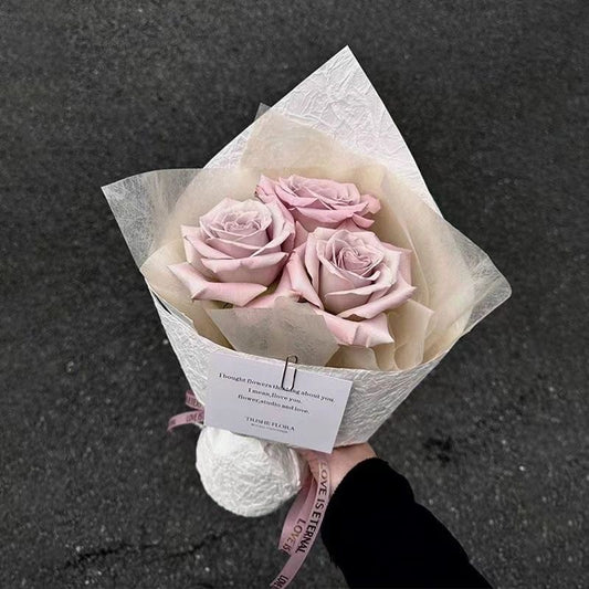 高级感约会见面小花束