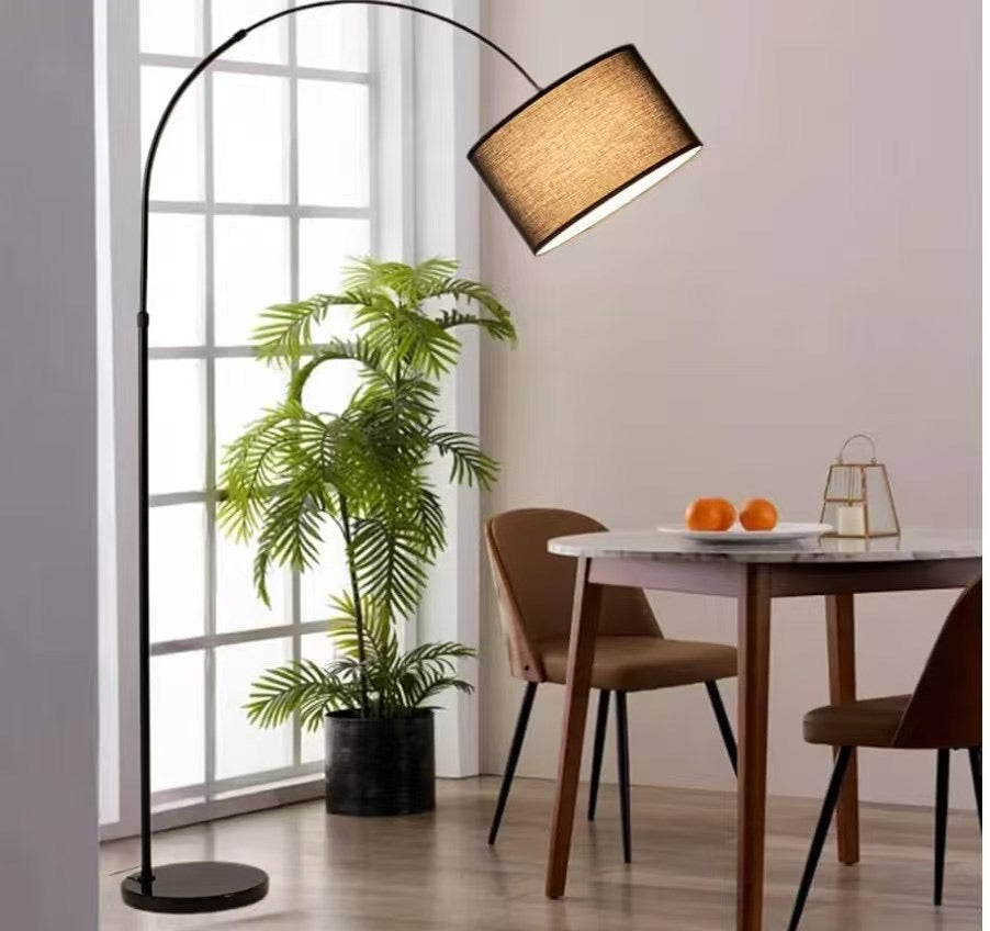 轻奢落地钓鱼灯black floor lamp