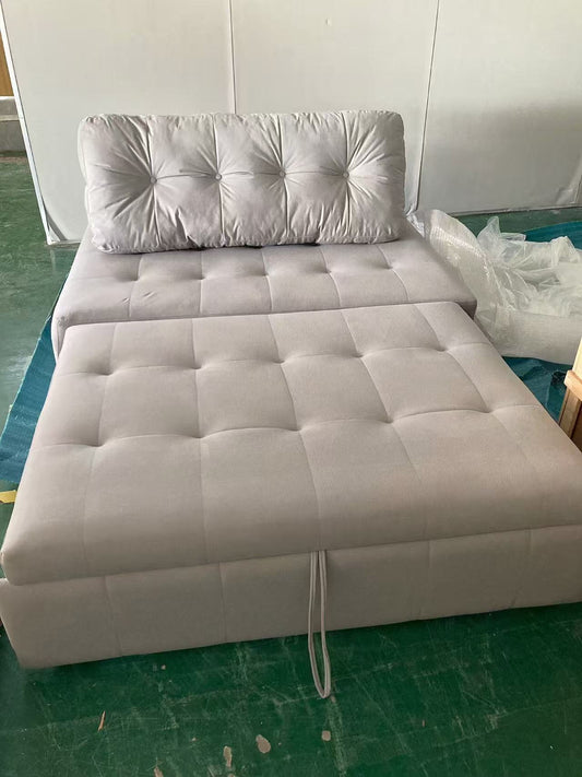 1.5m珍珠绒沙发床sofabed