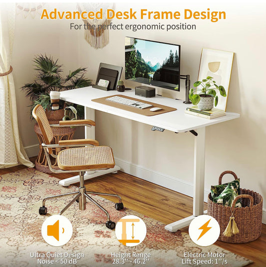 40 inch adjustable desk