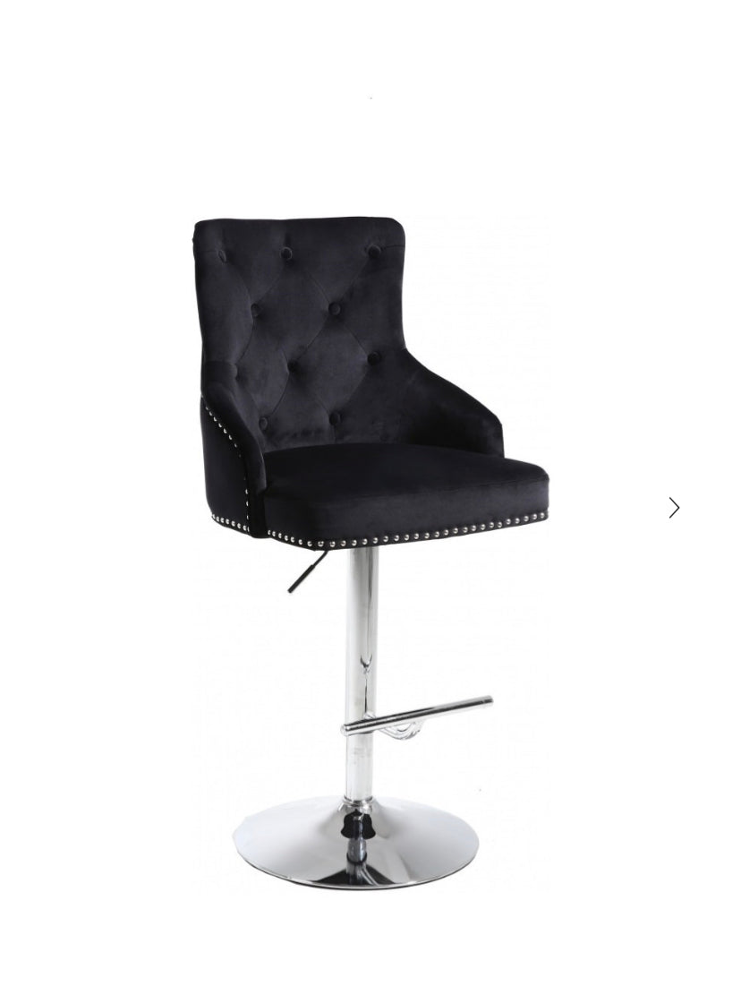 Velvet Bar Stool