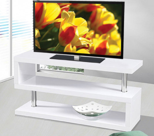 白色设计款电视柜 White Designer tv stand
