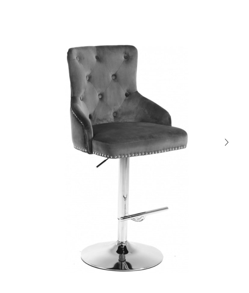 Velvet Bar Stool