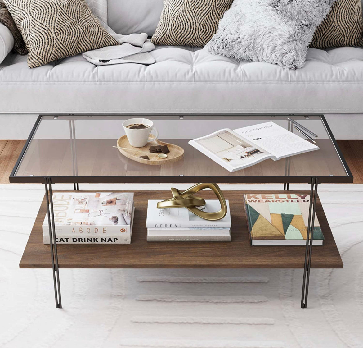Mid-Century Rectangle Coffee Table
