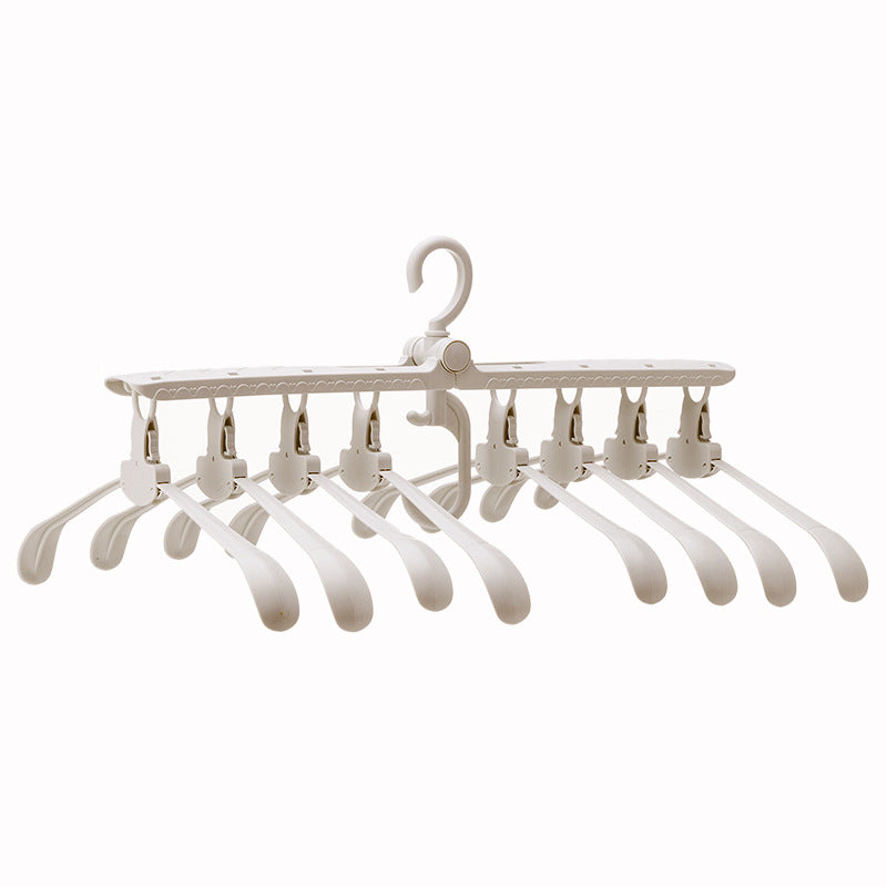multi 8in 1 Multi-Layer Hanger Made of Plastic & AluPants Hangers
