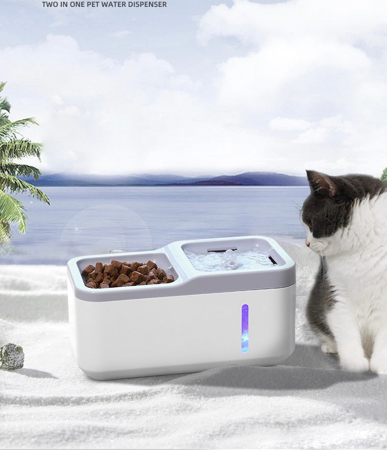 multi pet food and water bowl