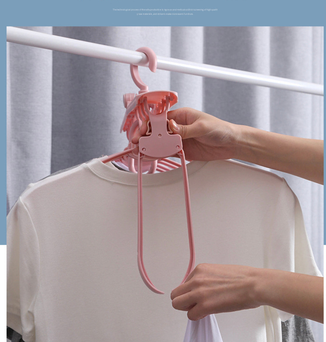 multi 8in 1 Multi-Layer Hanger Made of Plastic & AluPants Hangers
