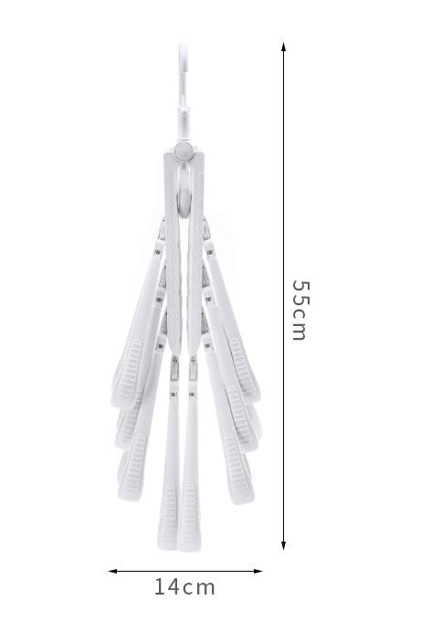 multi 8in 1 Multi-Layer Hanger Made of Plastic & AluPants Hangers